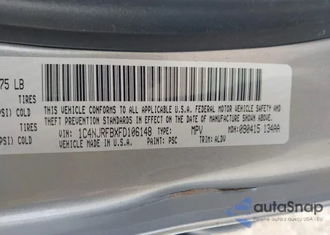 2015 Jeep Patriot High Altitude Edition from USA, damaged, VIN 1C4NJRFBXFD106148